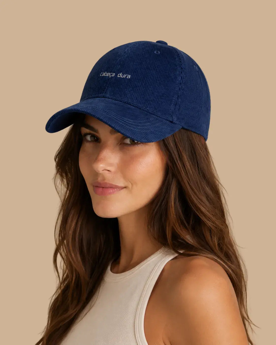 EarthAware organic cord Cabeça Dura baseball cap product view 1